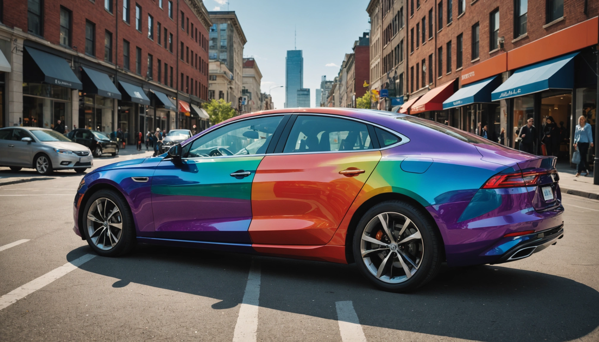 Couleurs voiture tendances artisan