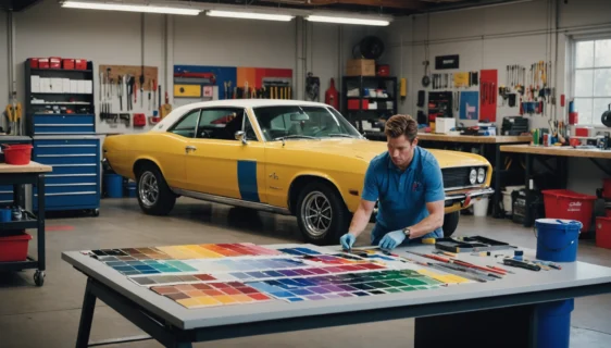 Conseils couleurs voitures artisan