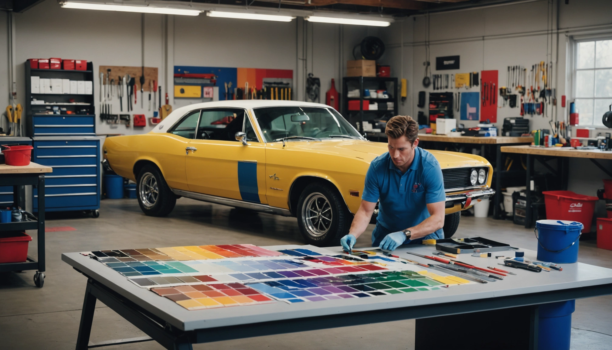 Conseils couleurs voitures artisan