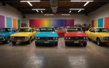 Couleurs de voiture artisanales